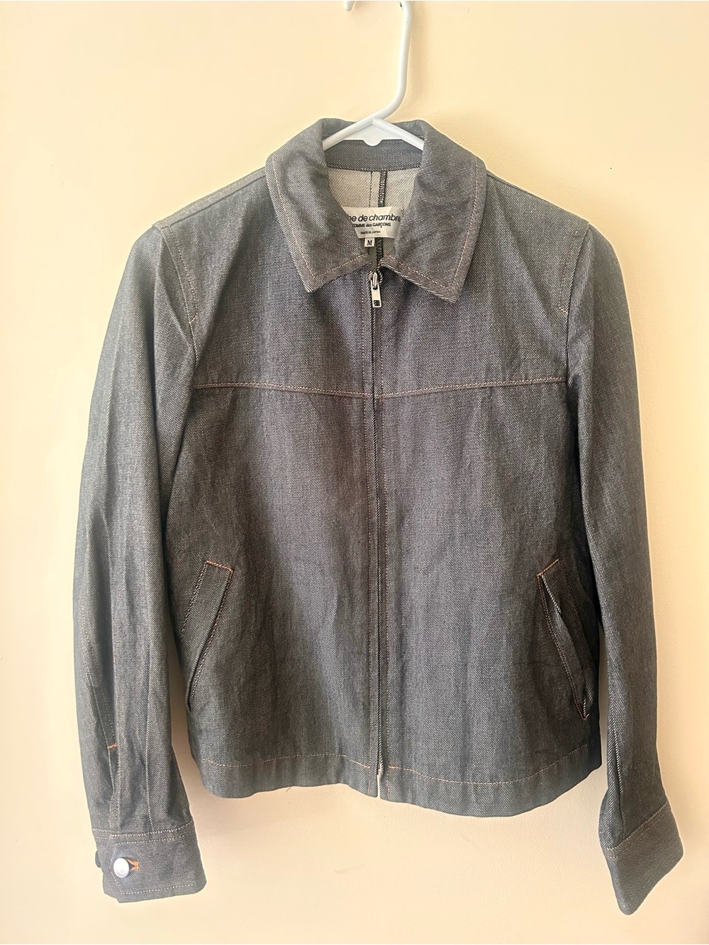 Comme des Garçon robe de chambres denim jacket